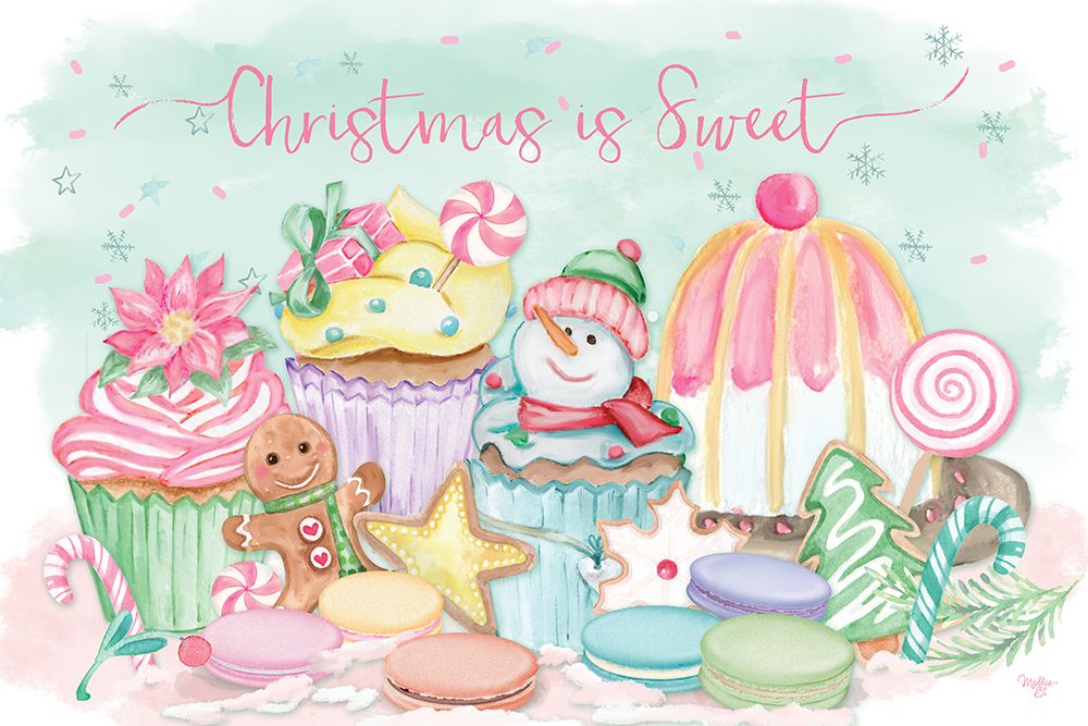 Christmas is Sweet art print by Mollie B. for $57.95 CAD