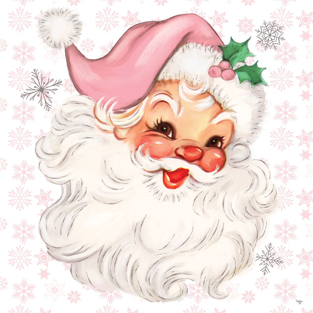 Pink Christmas Past art print by Mollie B. for $57.95 CAD