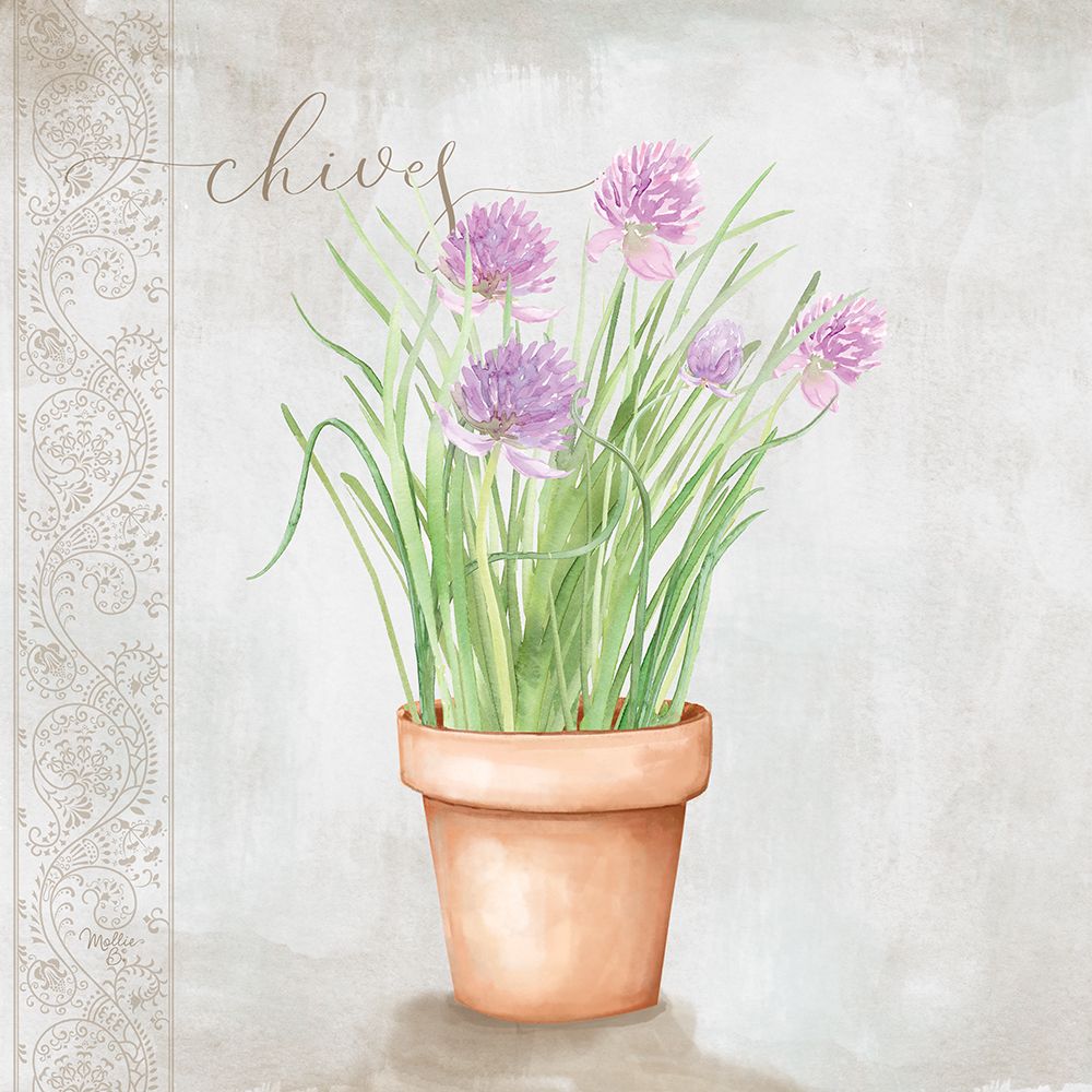Chives art print by Mollie B. for $57.95 CAD