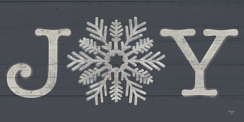 Snowflake Joy art print by Mollie B. for $57.95 CAD