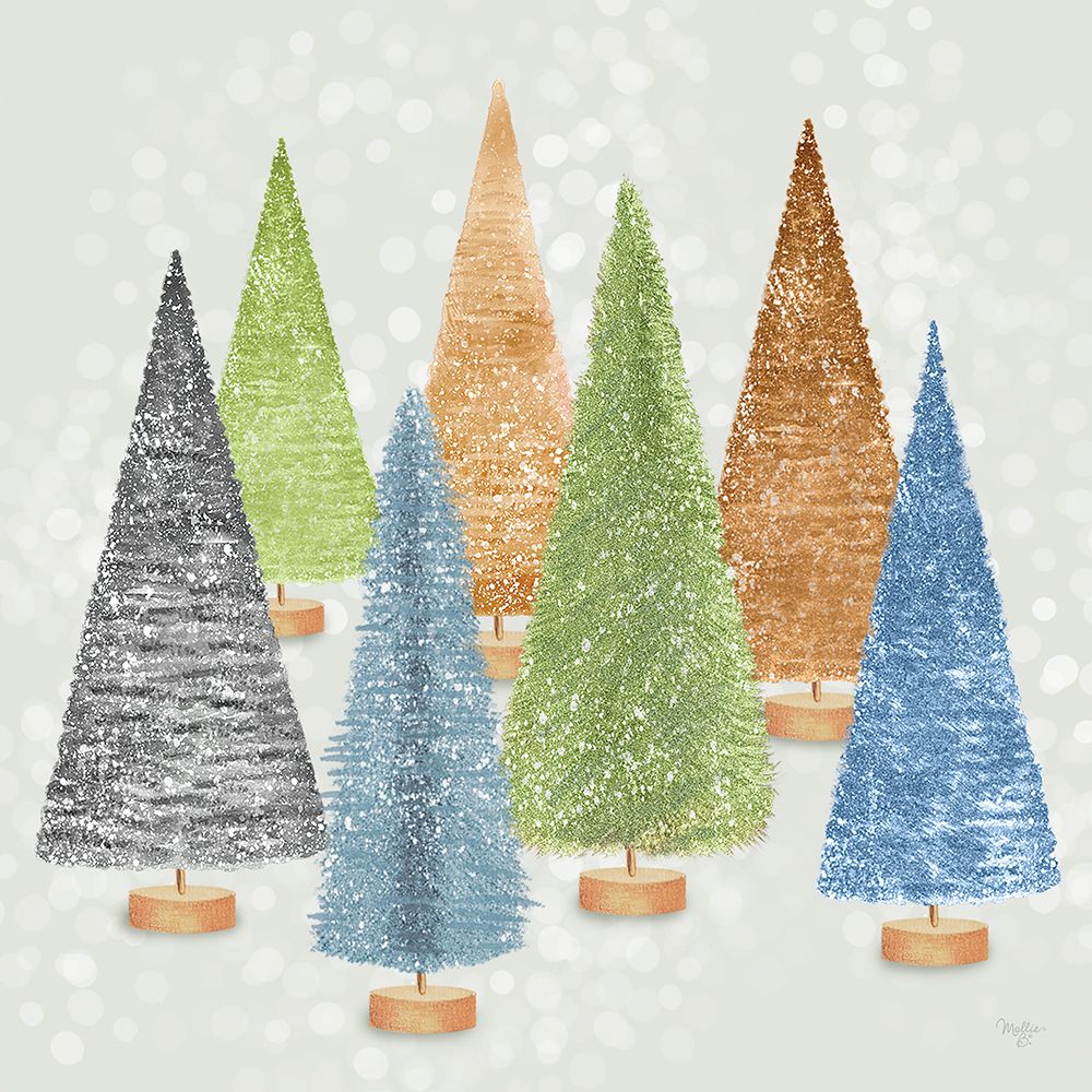 Snowy Skies art print by Mollie B. for $57.95 CAD