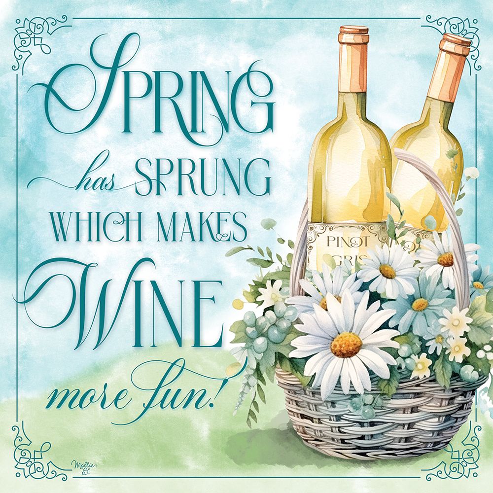 Spring Has Sprung art print by Mollie B. for $57.95 CAD