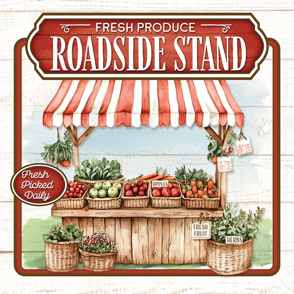 Roadside Stand art print by Mollie B. for $57.95 CAD