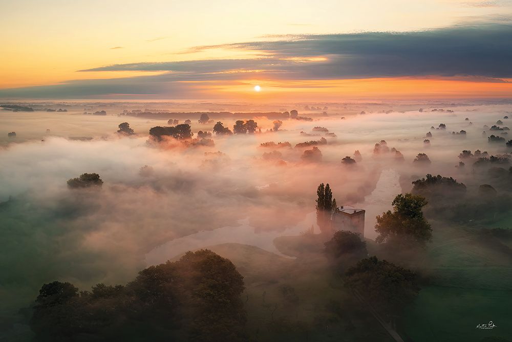 Above the Morning Fog art print by Martin Podt for $57.95 CAD
