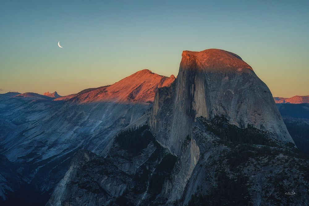 Alpen Glow at Half Dome art print by Martin Podt for $57.95 CAD