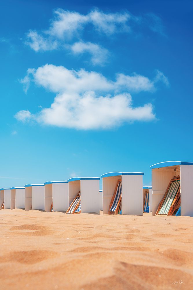 Beach Day Blues art print by Martin Podt for $57.95 CAD