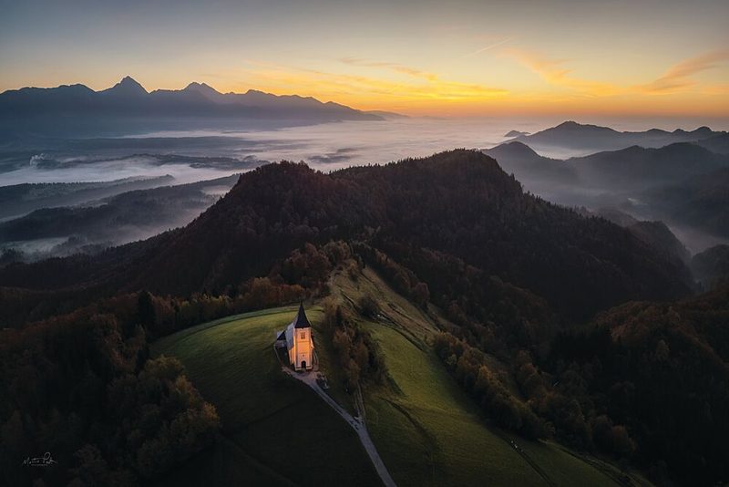 Slovenian Beauty at Sunrise art print by Martin Podt for $57.95 CAD