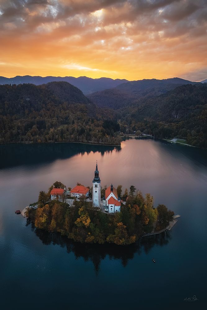 Church on Bled Island art print by Martin Podt for $57.95 CAD