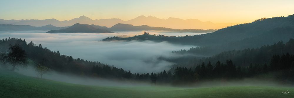 Serenity in the Mist art print by Martin Podt for $57.95 CAD