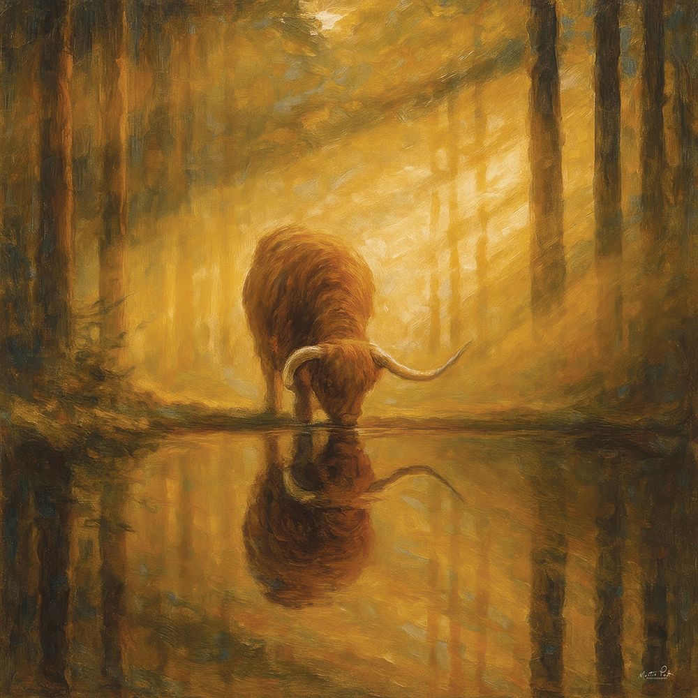 The Shaggy Wanderer art print by Martin Podt for $57.95 CAD