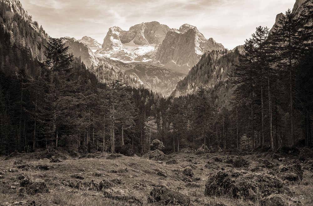 Mountains in the Middle art print by Martin Podt for $57.95 CAD