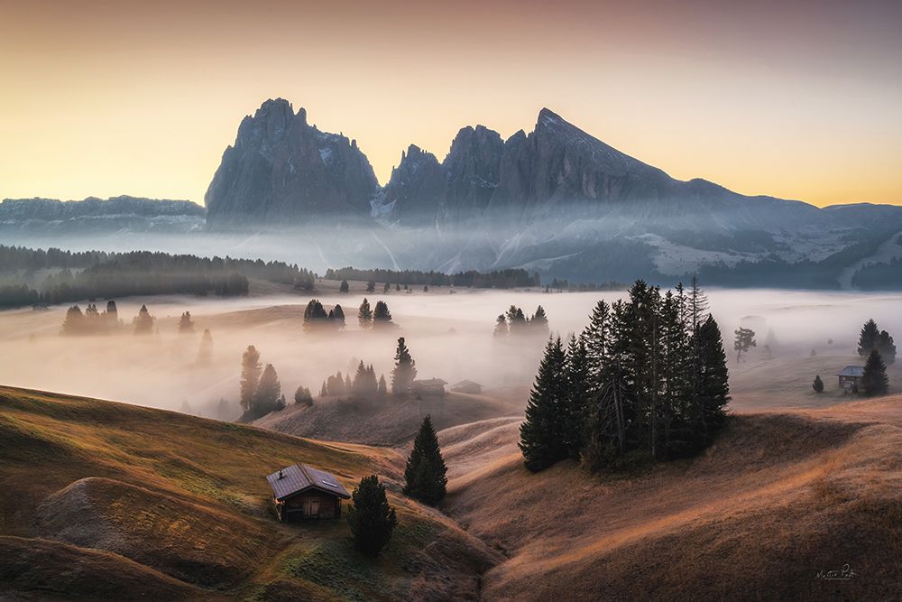 Seiser Alm Before Sunrise art print by Martin Podt for $57.95 CAD