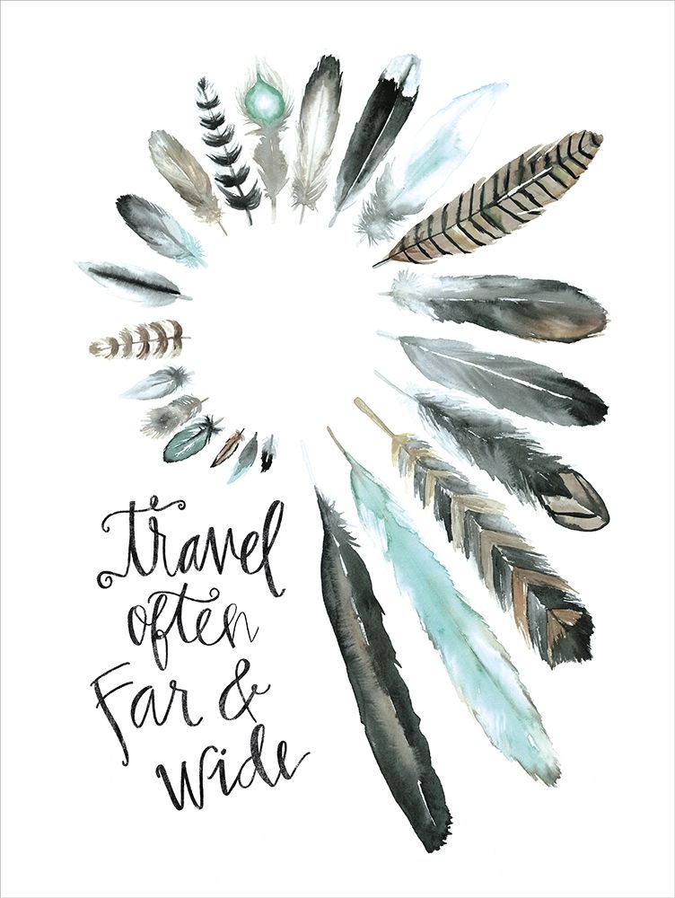 Travel Often Far and Wide art print by Masey St. Studios for $57.95 CAD