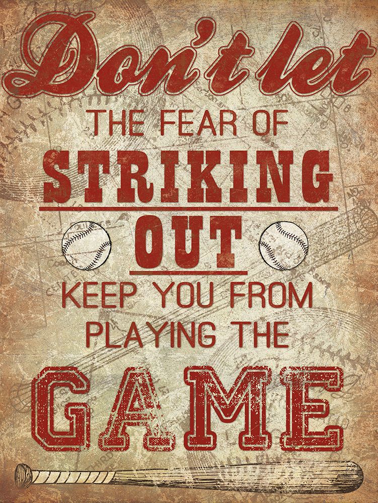 Striking Out art print by Masey St. Studios for $57.95 CAD