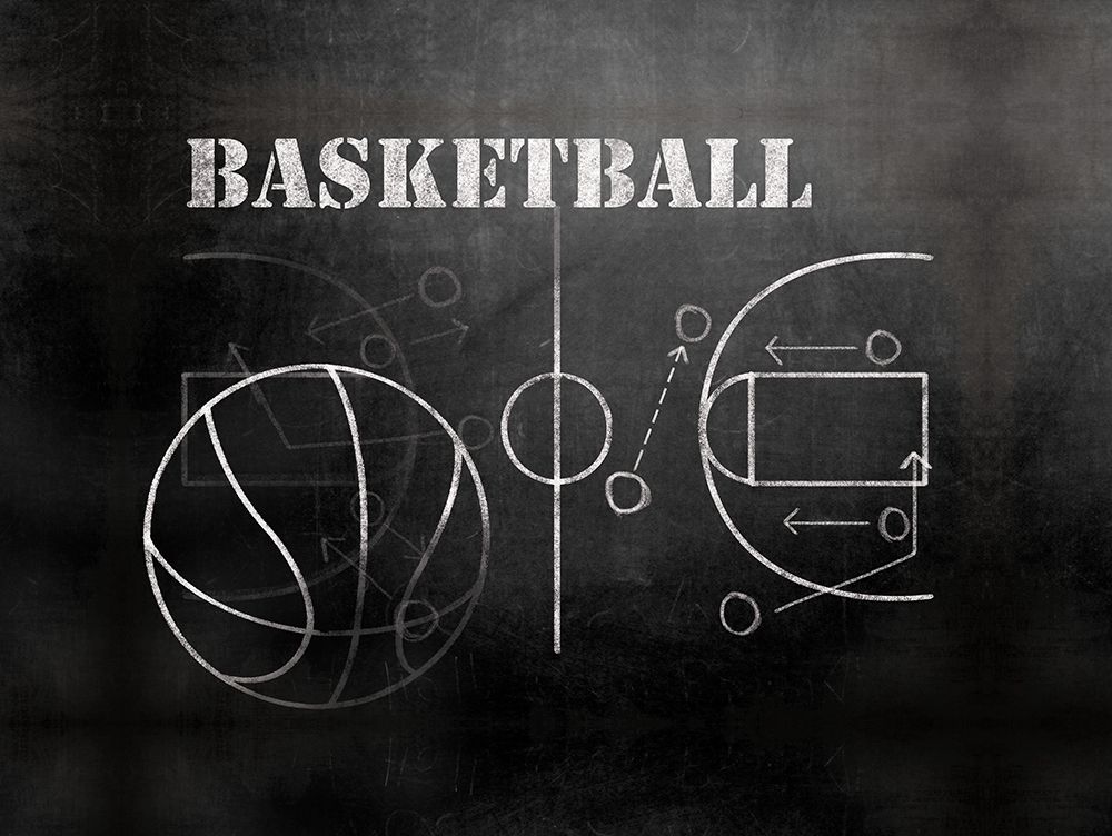 Basketball Plays art print by Masey St. Studios for $57.95 CAD