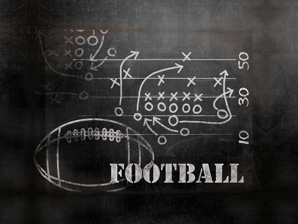 Football Plays art print by Masey St. Studios for $57.95 CAD