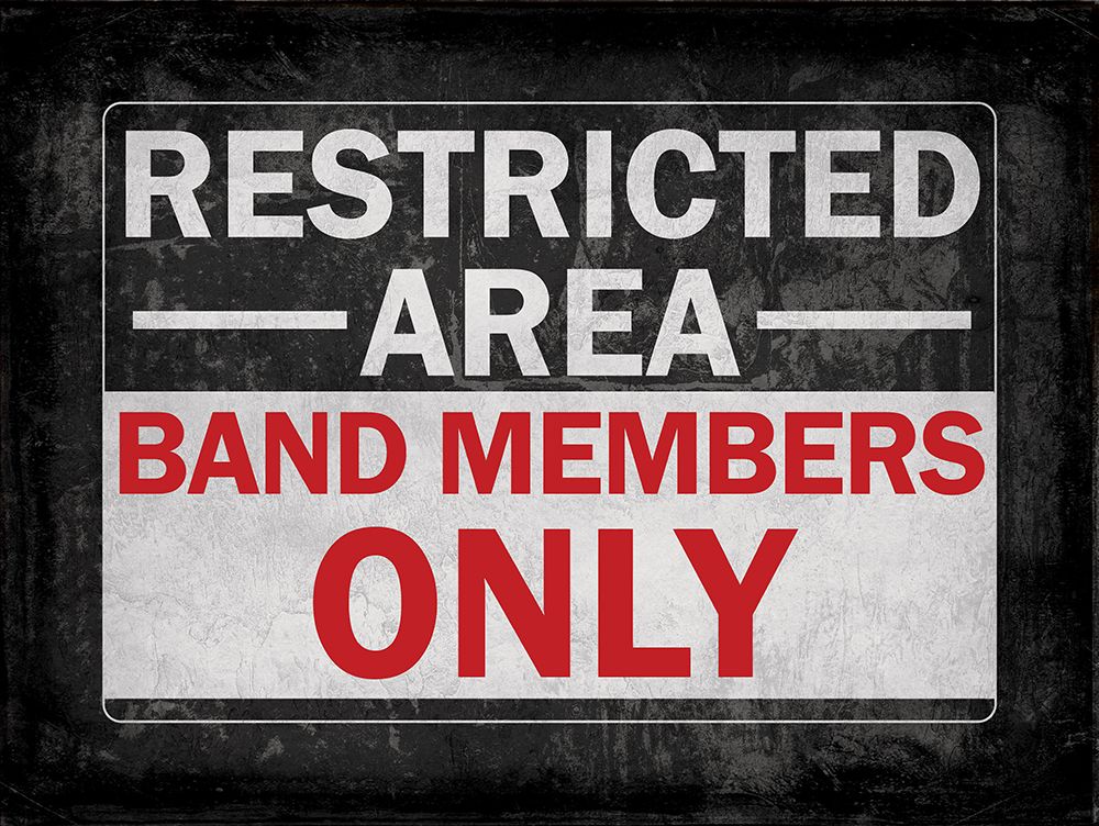Band Members Only art print by Masey St. Studios for $57.95 CAD