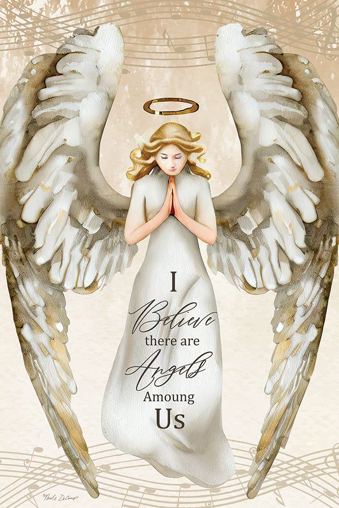 Angels Among Us art print by Nicole DeCamp for $57.95 CAD