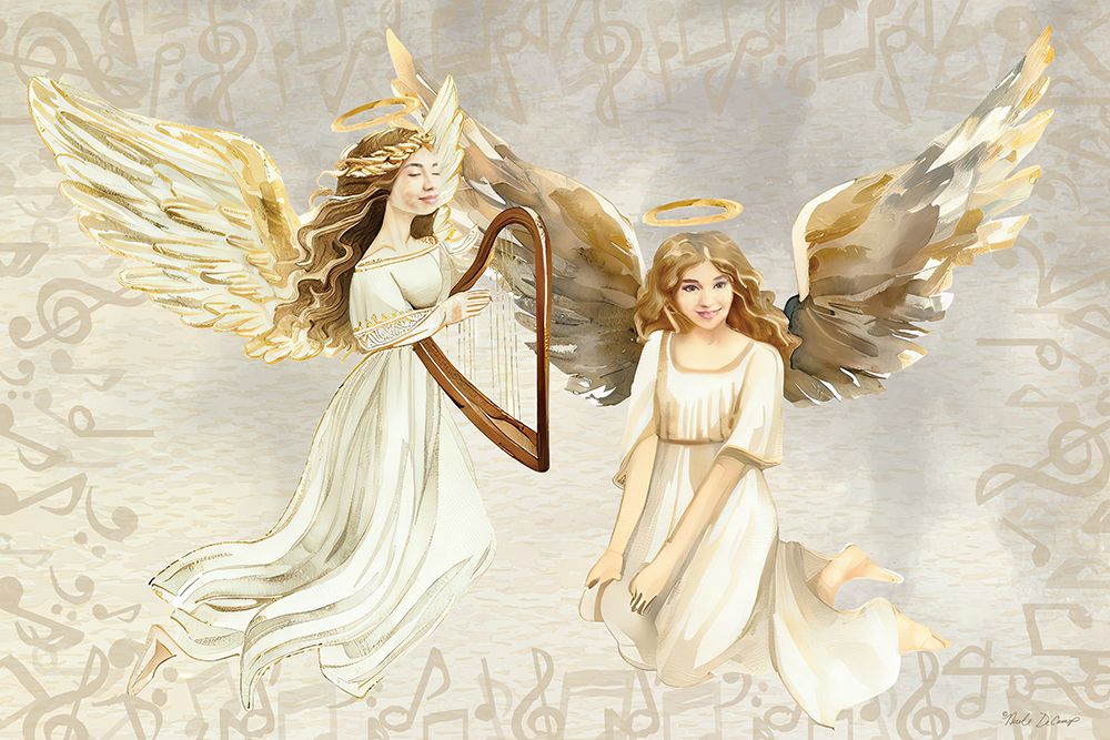 Angelic Music art print by Nicole DeCamp for $57.95 CAD