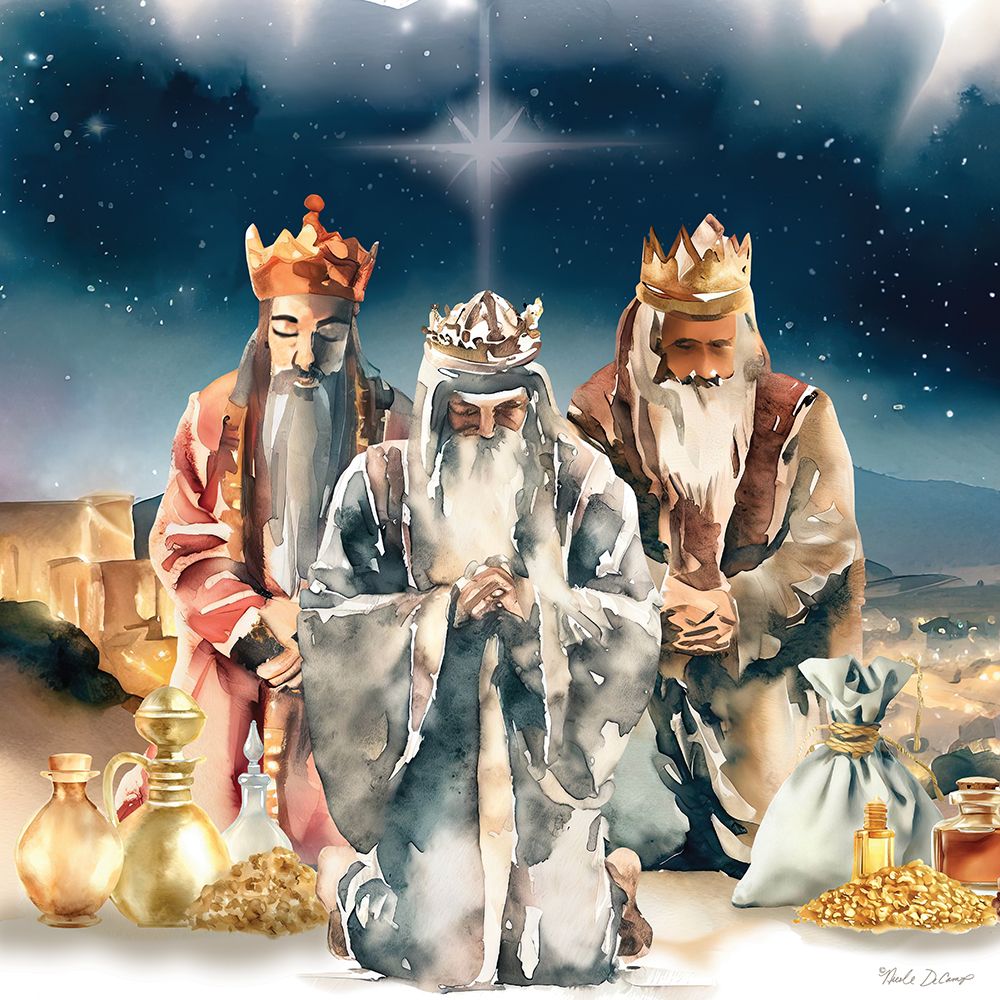 Three Wise Men art print by Nicole DeCamp for $57.95 CAD