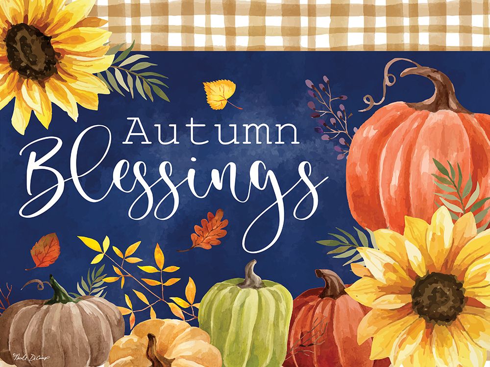 Autumn Blessings art print by Nicole DeCamp for $57.95 CAD