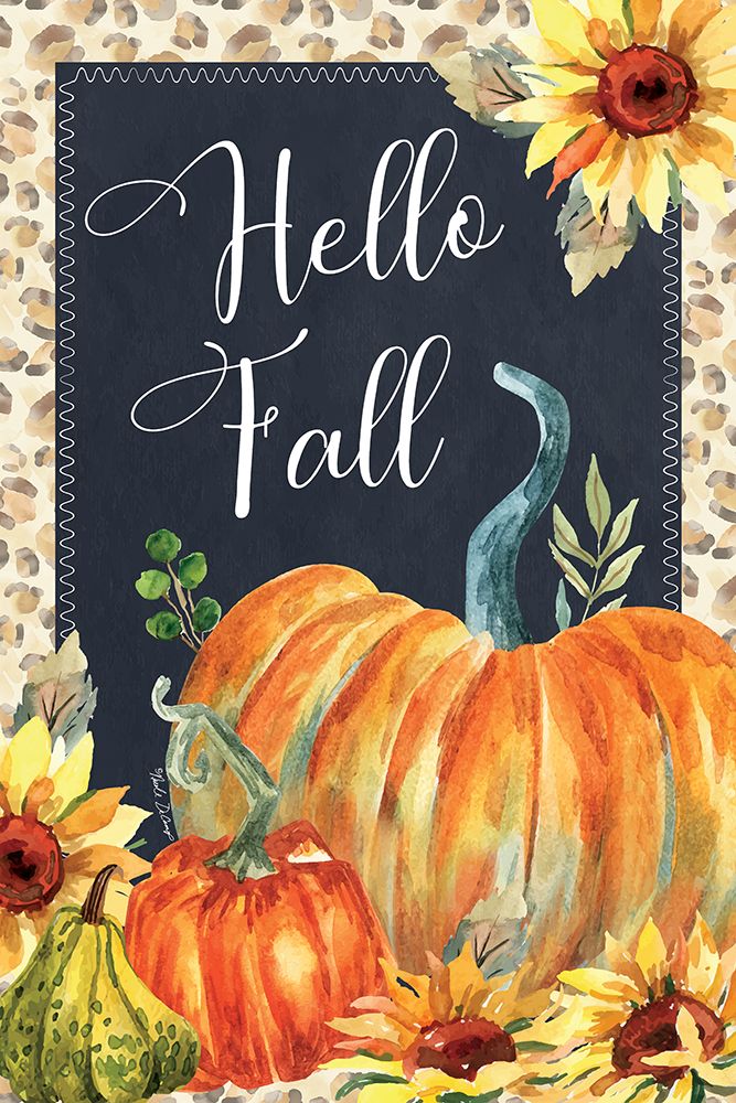 Hello Fall art print by Nicole DeCamp for $57.95 CAD