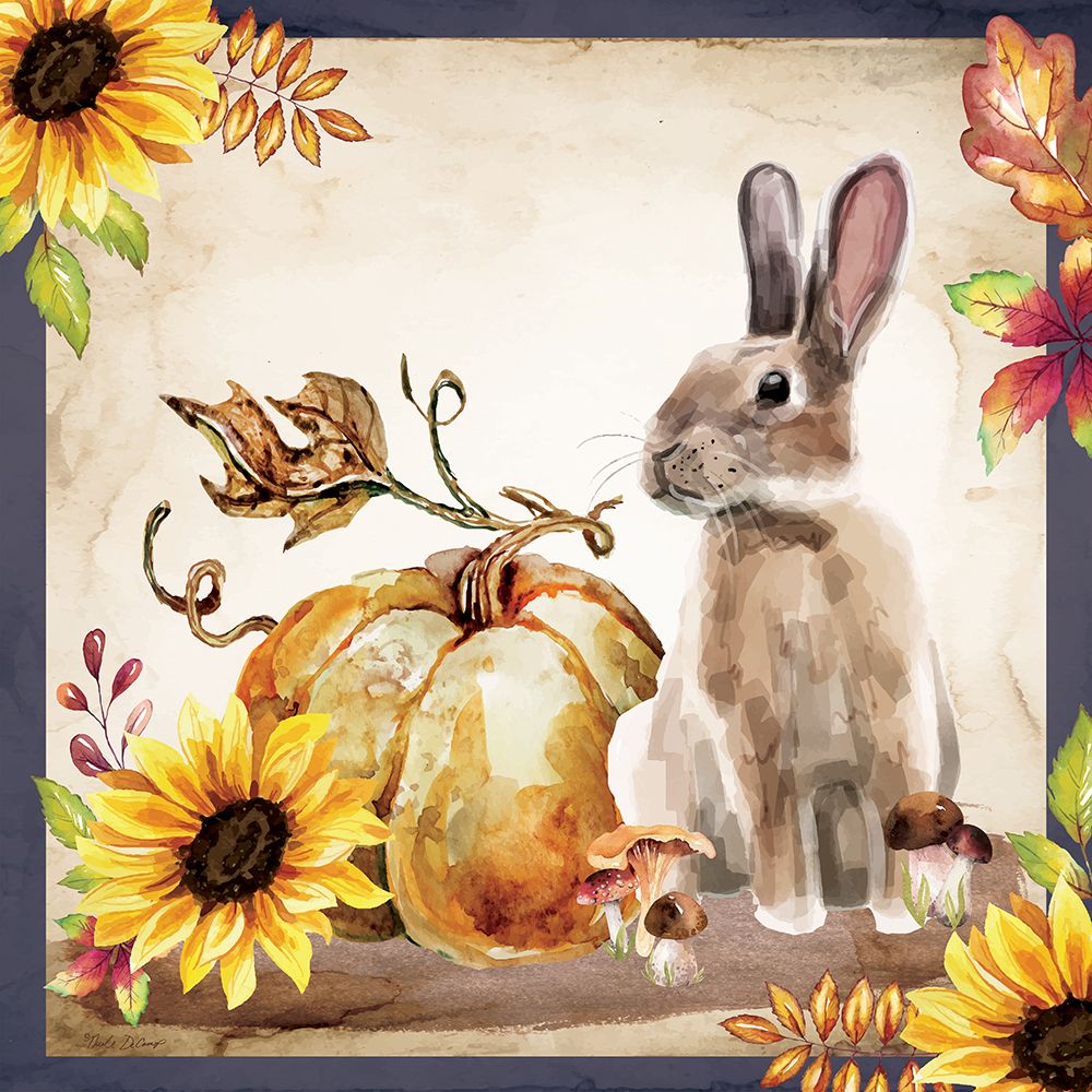 Fall Woodland II art print by Nicole DeCamp for $57.95 CAD