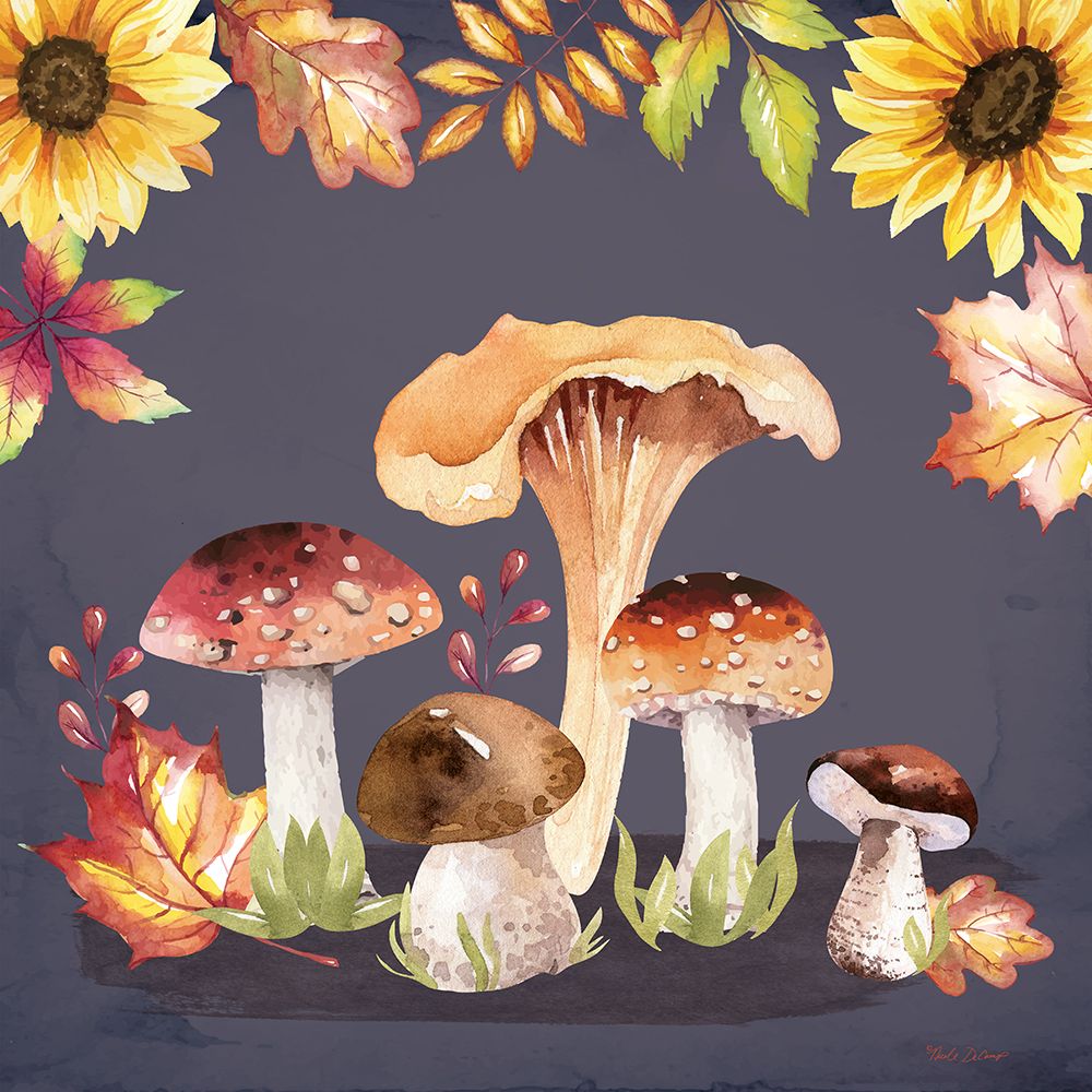 Fall Woodland III art print by Nicole DeCamp for $57.95 CAD