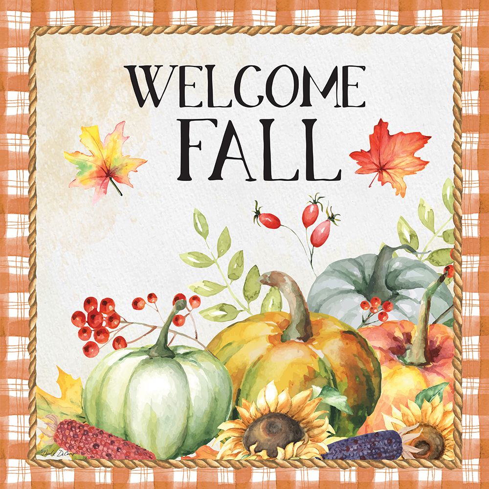 Welcome Fall art print by Nicole DeCamp for $57.95 CAD