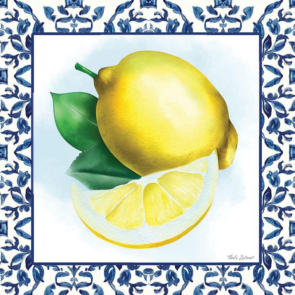 Trellis Lemon Slice art print by Nicole DeCamp for $57.95 CAD