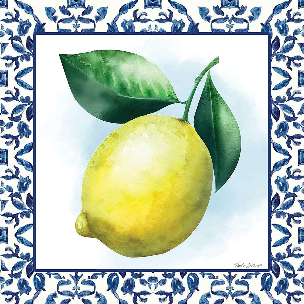 Trellis Lemon art print by Nicole DeCamp for $57.95 CAD