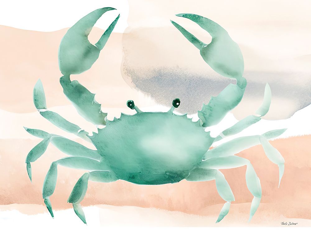 High Tide Crab art print by Nicole DeCamp for $57.95 CAD