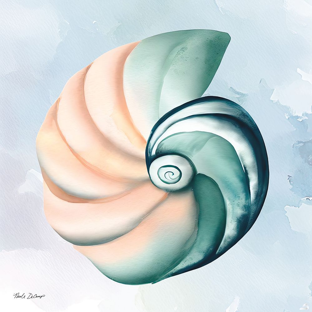 High Tide Shell art print by Nicole DeCamp for $57.95 CAD