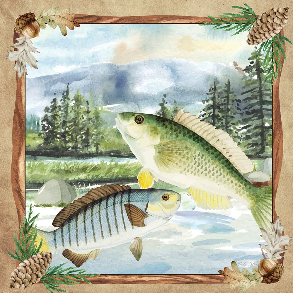 Favorite Fish art print by Nicole DeCamp for $57.95 CAD