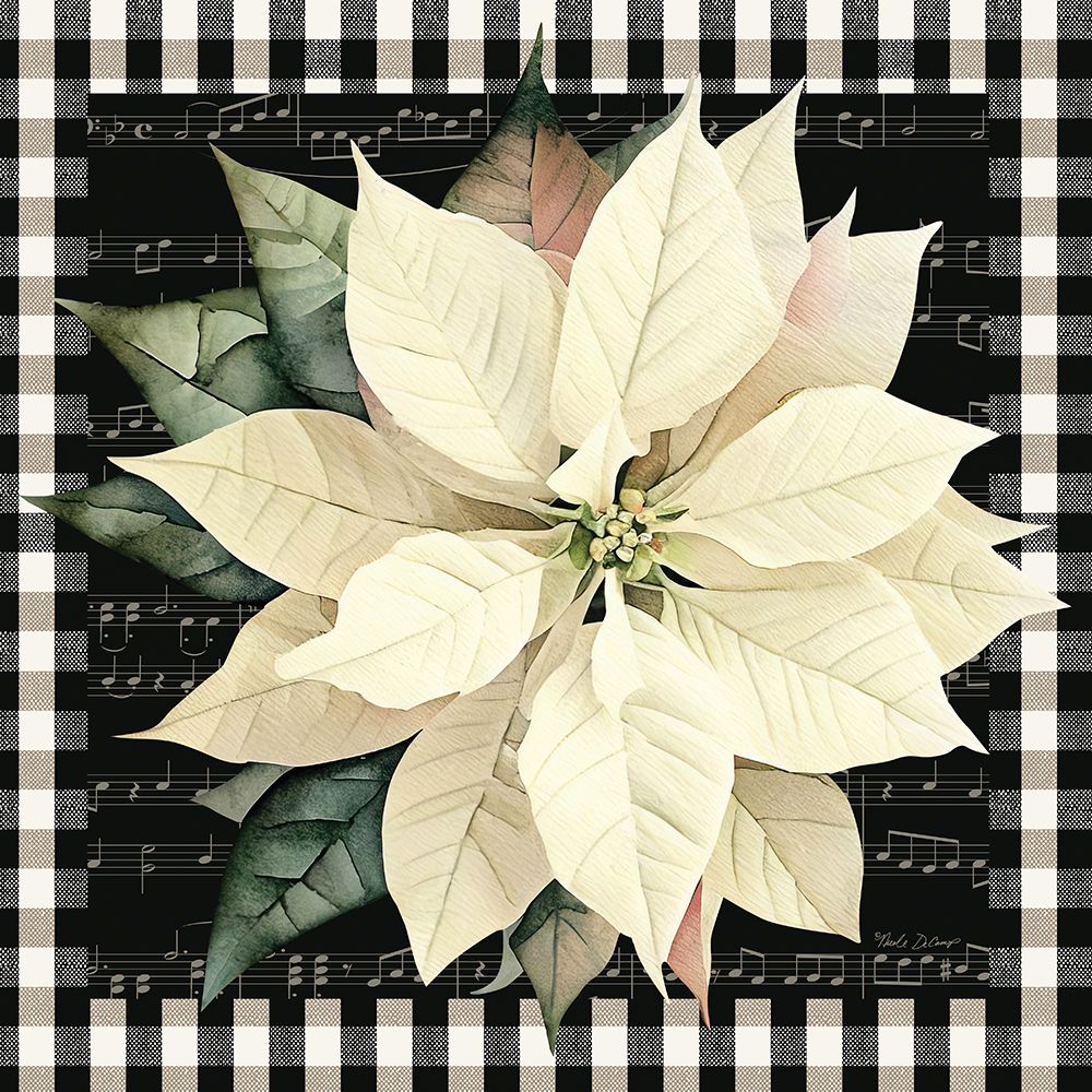 Country Charm Poinsettia art print by Nicole DeCamp for $57.95 CAD
