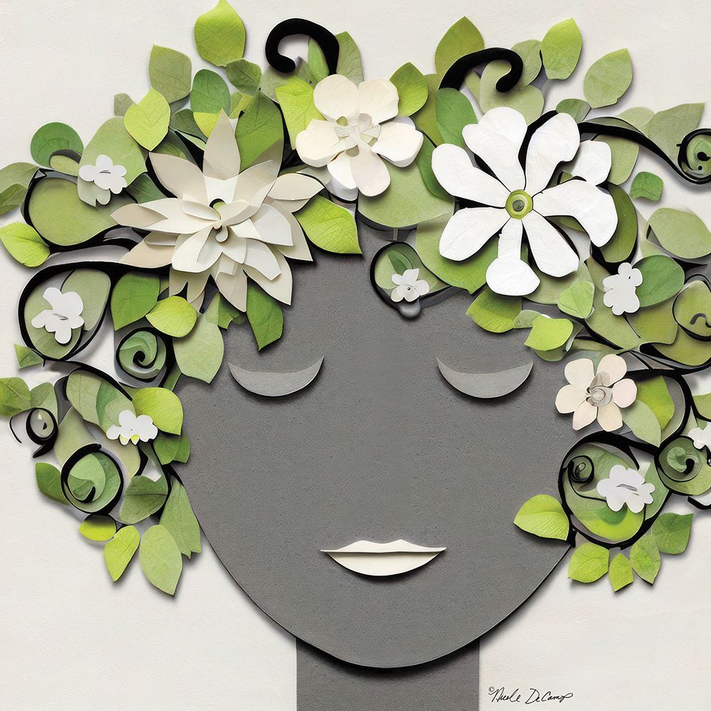 Garden Goddess 2 art print by Nicole DeCamp for $57.95 CAD