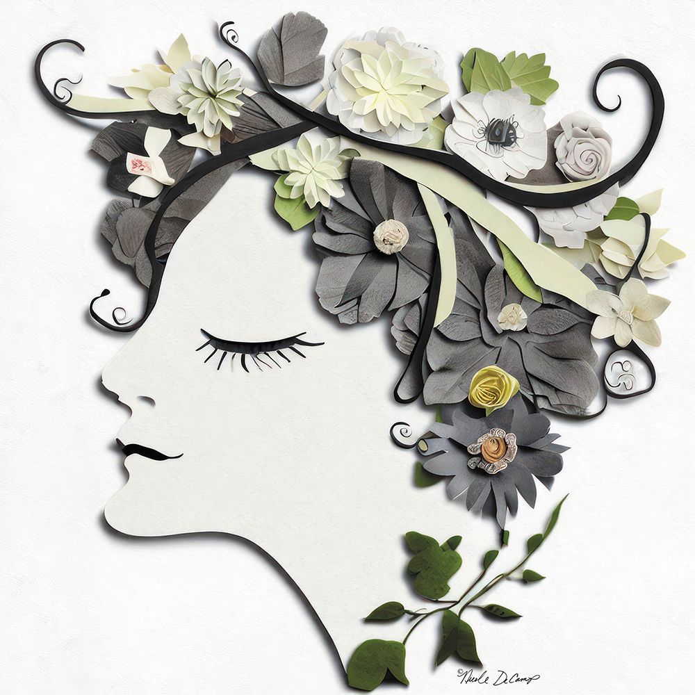 Garden Goddess 3 art print by Nicole DeCamp for $57.95 CAD