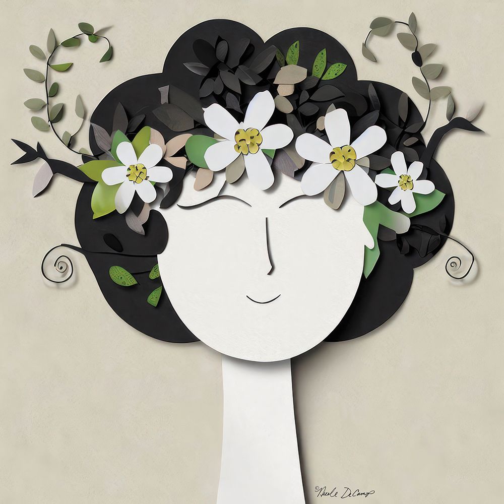 Garden Goddess 4 art print by Nicole DeCamp for $57.95 CAD