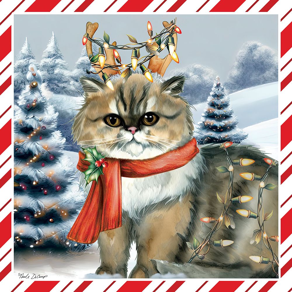 Decorated Grumpy Cat art print by Nicole DeCamp for $57.95 CAD