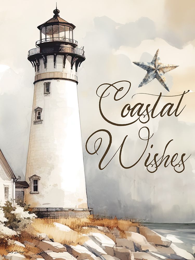 Coastal Wishes art print by Nicole DeCamp for $57.95 CAD
