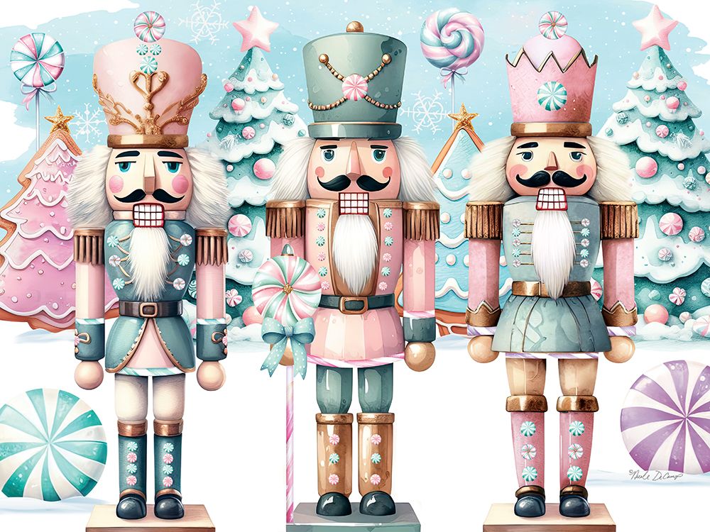 Candyland Nutcracker Group art print by Nicole DeCamp for $57.95 CAD
