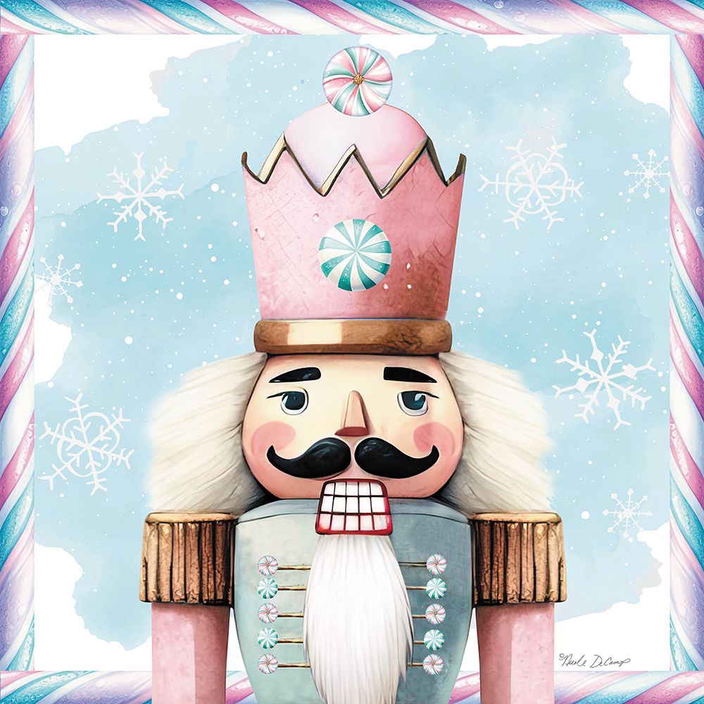 Christmas Candyland Nutcracker I art print by Nicole DeCamp for $57.95 CAD