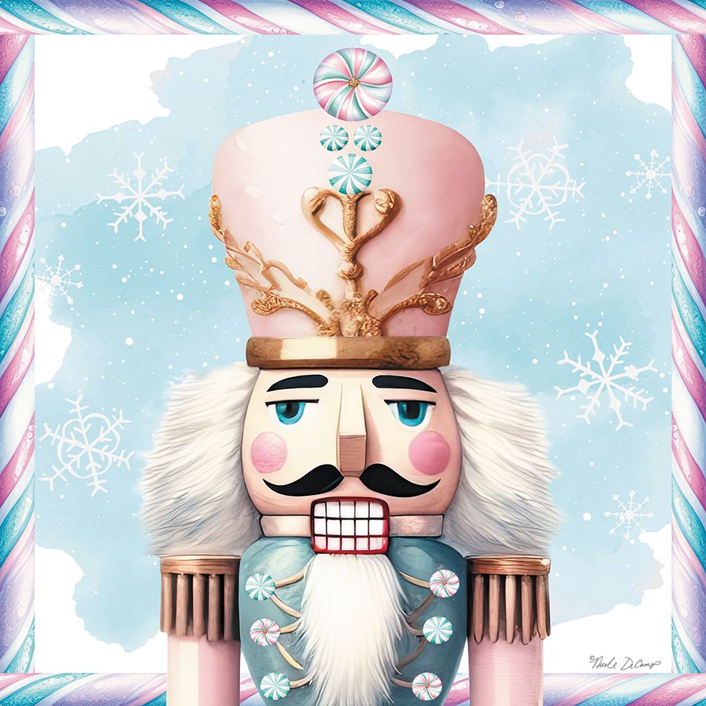 Christmas Candyland Nutcracker IV art print by Nicole DeCamp for $57.95 CAD
