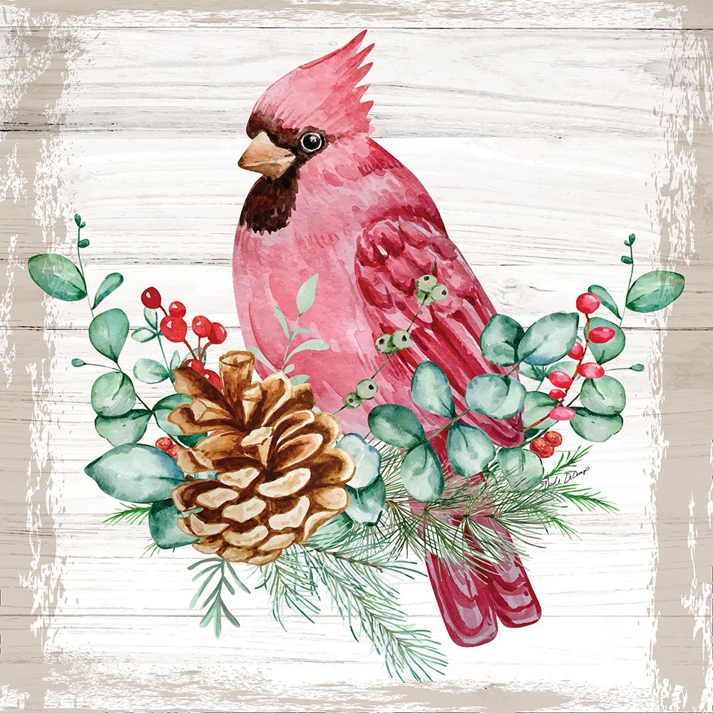 Cardinal art print by Nicole DeCamp for $57.95 CAD