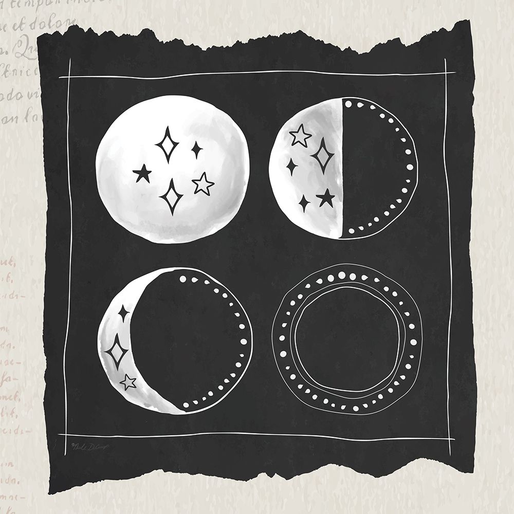 Free Spirit Moon Phases art print by Nicole DeCamp for $57.95 CAD