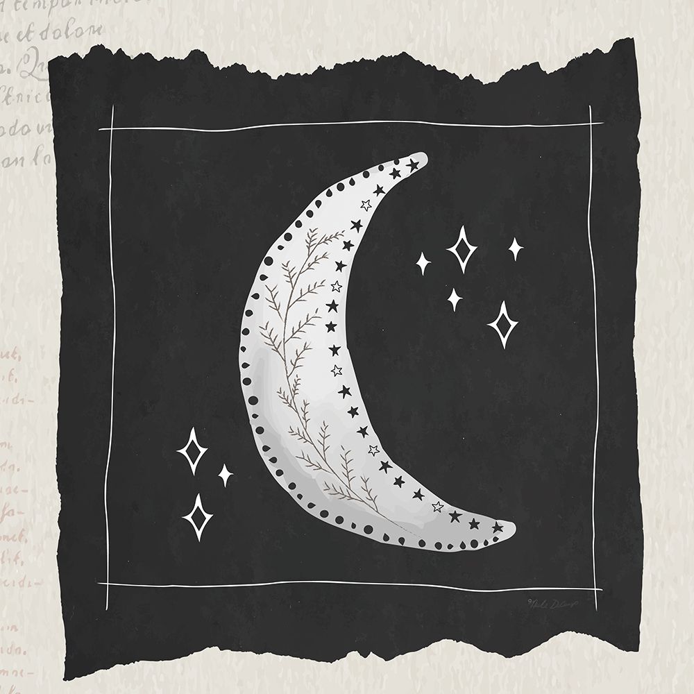 Free Spirit Crescent Moon art print by Nicole DeCamp for $57.95 CAD