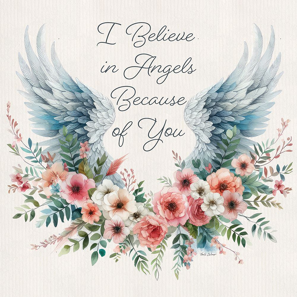 I Believe in Angels art print by Nicole DeCamp for $57.95 CAD