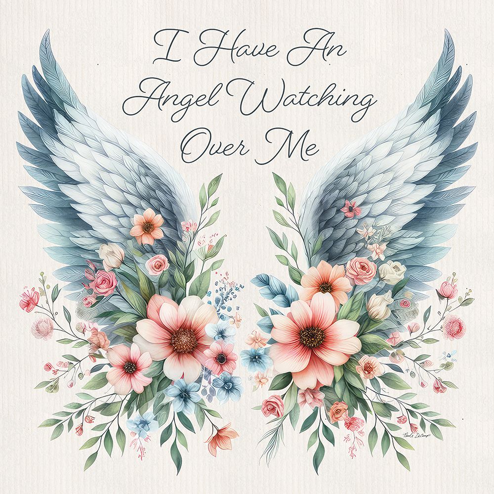 Angel Watching Over Me art print by Nicole DeCamp for $57.95 CAD