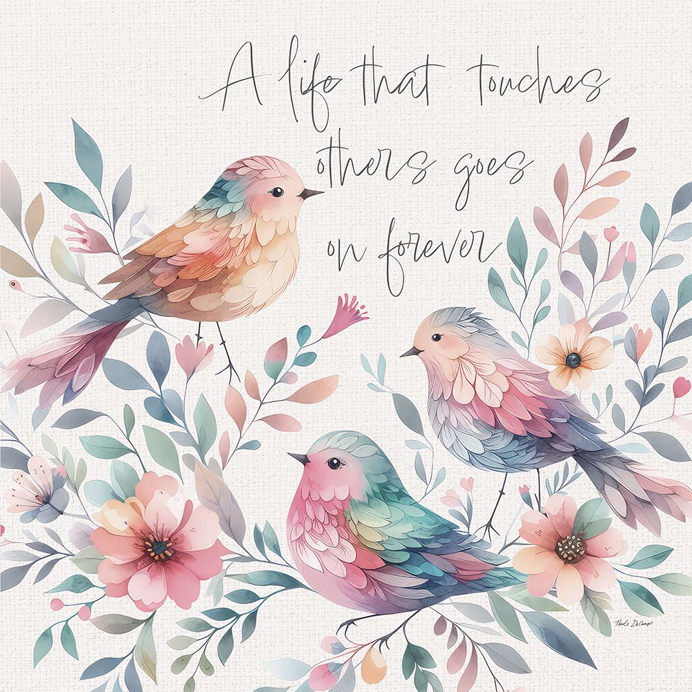 A Life That Touches Others art print by Nicole DeCamp for $57.95 CAD