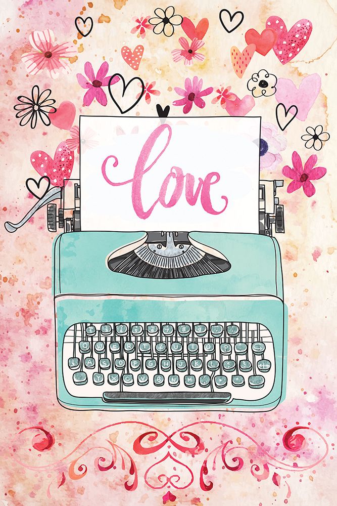 Love Valentine art print by Nicole DeCamp for $57.95 CAD